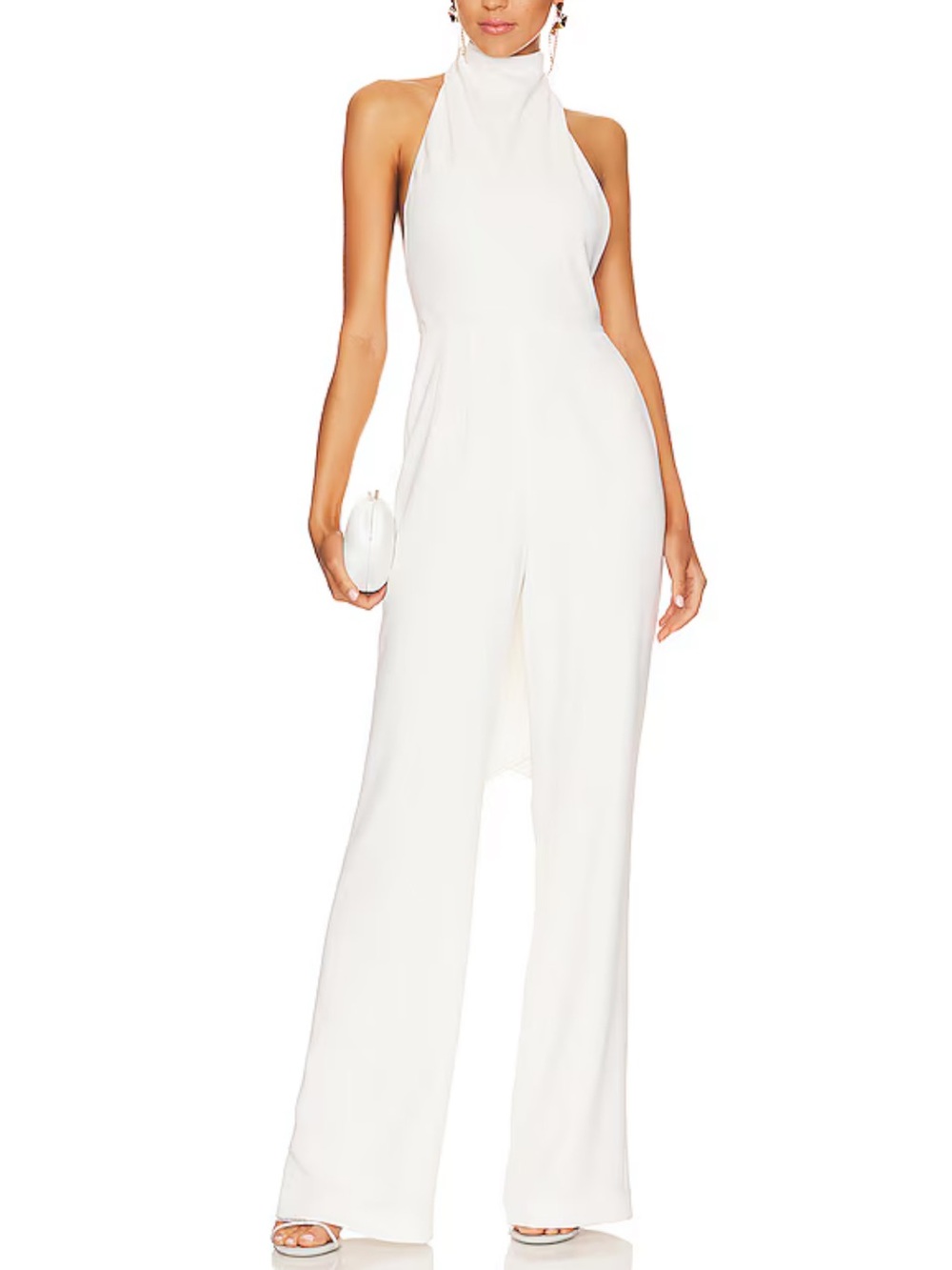 Sau Lee Ivory Jumpsuit in XS